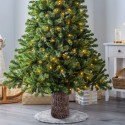 Basis Pedestal Holzstamm 29x38cm Künstlicher Weihnachtsbaum Svaalbard Verkauf