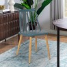 Stuhl für Küche Esszimmer aus Polypropylen im klassischen Stil Toutou Katalog