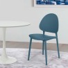 Moderner Stuhl für Küche, Terrasse und Esszimmer aus Polipropylen - Gladys Auswahl