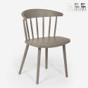 Stuhl in modernem skandinavischem Design für Innen und Außen aus Polypropylen Ogra Aktion