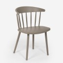 Stuhl in modernem skandinavischem Design für Innen und Außen aus Polypropylen Ogra Lagerbestand