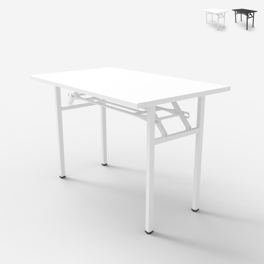 Foldesk Plus 100x60cm Klappbarer Schreibtisch für das Büro platzsparender 2 Ebenen 