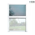 Plissee-Insektenschutz 110x160 cm universell, verschiebbar für Fenster Melodie L Aktion