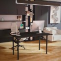 Faltbarer Schreibtisch für platzsparendes Homeoffice Smartworking Foldesk 120x60cm Angebot