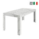Esstisch 180x90cm modern Marmoroptik Excelsior Rabatte