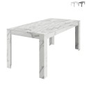 Esstisch 180x90cm modern Marmoroptik Excelsior Aktion
