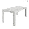 Esstisch 180x90cm modern Marmoroptik Excelsior Aktion
