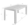 Esstisch 180x90cm modern Marmoroptik Excelsior Preis