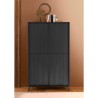 Moderner 4-türiger Schrank, hohe Anrichte Wohnzimmer 104x174cm Perham Preis