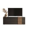 Modernes Design TV-Ständer mit 3 Türen, graues Holz, 181x44x59 cm Suite Lagerbestand