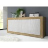 Sideboard Altea WB - Holzbuffet 207 cm, Weiß, 4 Türen Maße