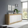 Sideboard Altea WB - Holzbuffet 207 cm, Weiß, 4 Türen Angebot