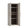 Garten-Aufbewahrungsschrank mit 3 verstellbaren Einlegeböden 80x45x180h Groove Alto Keter Angebot