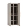 Keter Groove Multispace Mehrzweckschrank aus Harz für den Außenbereich Garten Angebot
