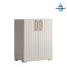 Keter Groove Basso Gartenschrank 80x45x98h mit Einstellbarem Regal Verkauf