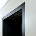 Bioethanol-Kamin freistehend mit Holzrahmen, weiß 96x35x90h Michelangelo Rabatte
