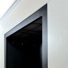 Bioethanol-Kamin freistehend mit Holzrahmen, weiß 96x35x90h Michelangelo Rabatte