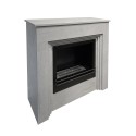 Bioethanol-Kaminsäule 96x35x96h mit modernem Rahmen-Design Bellini 