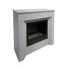 Bioethanol-Kaminsäule 96x35x96h mit modernem Rahmen-Design Bellini 