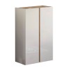 Schuhschrank Indy mit 2 Türen, 70x35x111cm, weiß glänzend Holz Angebot