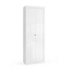 Mehrzweck-Badezimmerschrank mit 2 Türen, glänzend Weiß, 70x35x188cm, Jude Angebot