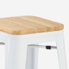 set hoher tisch 120x60cm 4 hocker küche  bar weiß holz galles Maße