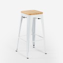 set hoher tisch 120x60cm 4 hocker küche  bar weiß holz galles Eigenschaften
