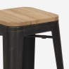 set hoher tisch 140x40cm 2 hocker holz metall schwarz bar küche seymour Maße