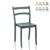 Stuhl für Küche aus Polypropylen für Außenbereich, Bar, Restaurant und Garten - Cleo