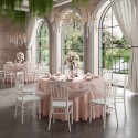 Klassischer Design-Stuhl für Restaurant, Außenbereich, Hochzeit und Zeremonien Divina Modell