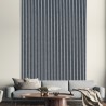 5er Set schallabsorbierende Paneele 120x57cm in Beton-Grau dekorativ K-C Aktion