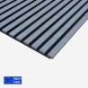 5er Set schallabsorbierende Paneele 120x57cm in Beton-Grau dekorativ K-C Angebot
