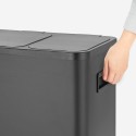 Mülleimer 3 Behälter 24 Liter Mülltrennsystem mit Treteimer Propre L Kosten