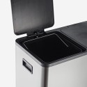 Mülleimer 2 Behälter 60 Liter Mülltrennsystem Treteimer Lindo XL Auswahl
