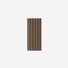 4 x Akustikpaneele Wandpaneele aus Holz 120x60cm Dunkles Nussbaumholz Tabb-NS Sales