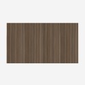 4 x Akustikpaneele Wandpaneele aus Holz 120x60cm Dunkles Nussbaumholz Tabb-NS Rabatte