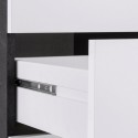Moderne Büroschreibtisch mit 3 Schubladen 160x60x75cm New Selina Basic 