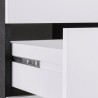 Moderne Büroschreibtisch mit 3 Schubladen 160x60x75cm New Selina Basic 