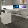 Schreibtisch Büro 160x60x90 cm 3 Schubladen mit Aufsatz New Selina S Plus Rabatte