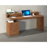 Büroschreibtisch 160x60x90cm, 3 Schubladen mit Aufsatz, New Selina S Plus 