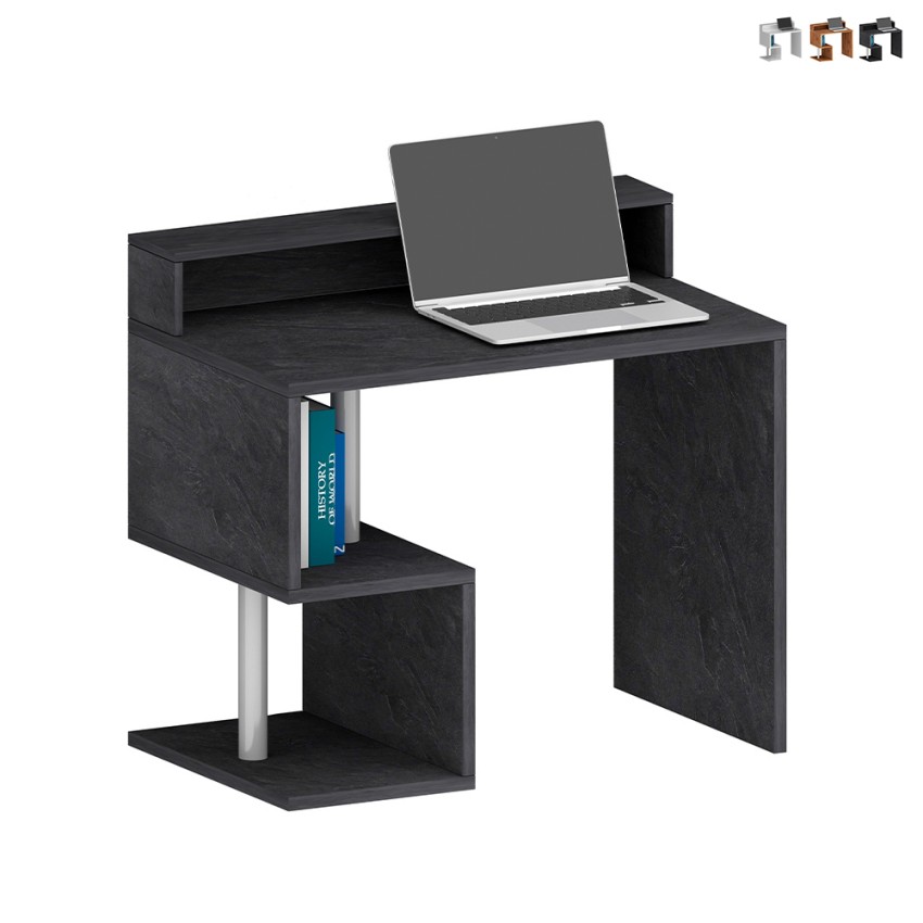 Platzsparender Schreibtisch für Zuhause und Büro 100x50x92,5cm mit Aufsatz Esse 2 Plus Angebot Platzsparender Schreibtisch für Zuhause und Büro 100x50x92,5cm mit Aufsatz Esse 2 Plus Angebot