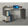 Moderner eleganter Büroschreibtisch mit Aufsatz 140x60x92,5cm Esse 2 Plus Kosten