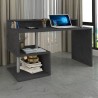 Moderner eleganter Büroschreibtisch mit Aufsatz 140x60x92,5cm Esse 2 Plus Kauf