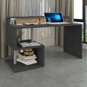 Moderne elegante Büroschreibtisch mit Aufsatz 140x60x92,5cm Esse 2 Plus Sales
