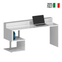 Schreibtisch Büro modernes Design 180x60x92,5cm mit Aufsatz Esse 2 Plus Katalog