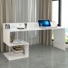 Schreibtisch Büro modernes Design 180x60x92,5cm mit Aufsatz Esse 2 Plus 
