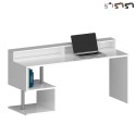 Schreibtisch Büro modernes Design 180x60x92,5cm mit Aufsatz Esse 2 Plus Angebot