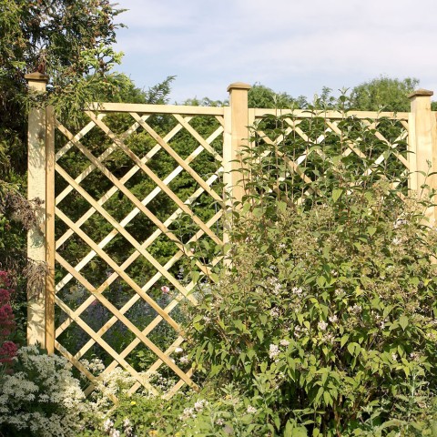 Holzgitter 90x180 für den Außenbereich, Garten Kletterpflanzen Haselnuss Aktion