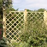 Holzgitter 90x180 für den Außenbereich, Garten Kletterpflanzen Haselnuss Aktion