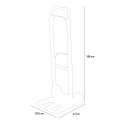 Faltbarer Alu-Transportwagen 2 Räder 90 kg Ercolino Angebot